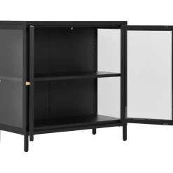 Dalby skåp 80x35x80 cm - Svart