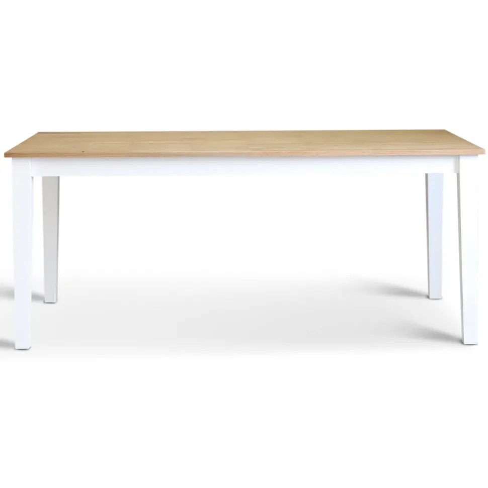 Dalön Matbord vit / ek 180x90 cm