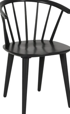 Dalsland Karmstol - Svart + Möbeltassar