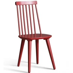 Dalsland matgrupp: Matbord i Ek / Vit med 6 st röda Pinnstolar + 6.00 x Stolsdyna