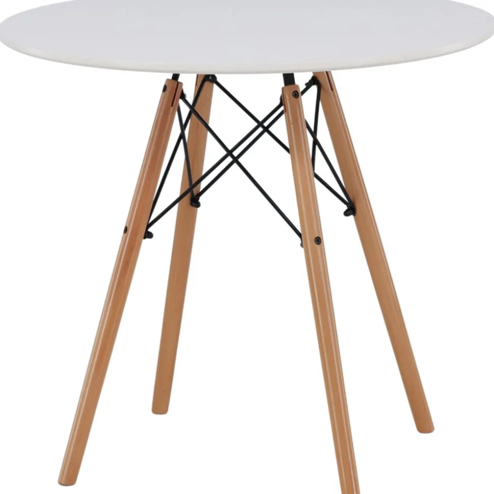 Danburi matbord Ø60 cm - Vit