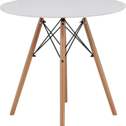 Danburi matbord Ø60 cm - Vit