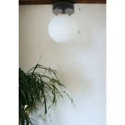 Danube taklampa - Svart/vit