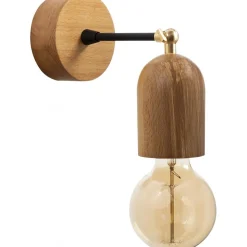 Dash vägglampa N-934 - Trä