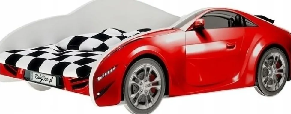 Daytona bilsäng 80 x 160 cm - Röd