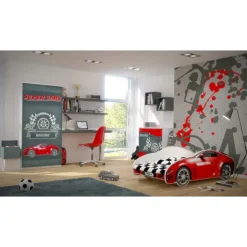 Daytona bilsäng 80 x 160 cm - Röd