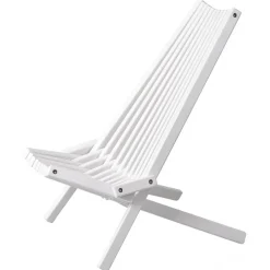 Däckstol vit med nackkudde + Textilrengöring för möbler