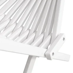 Däckstol vit med nackkudde + Fläckborttagare för möbler