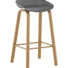 Decatur barstol - Grå