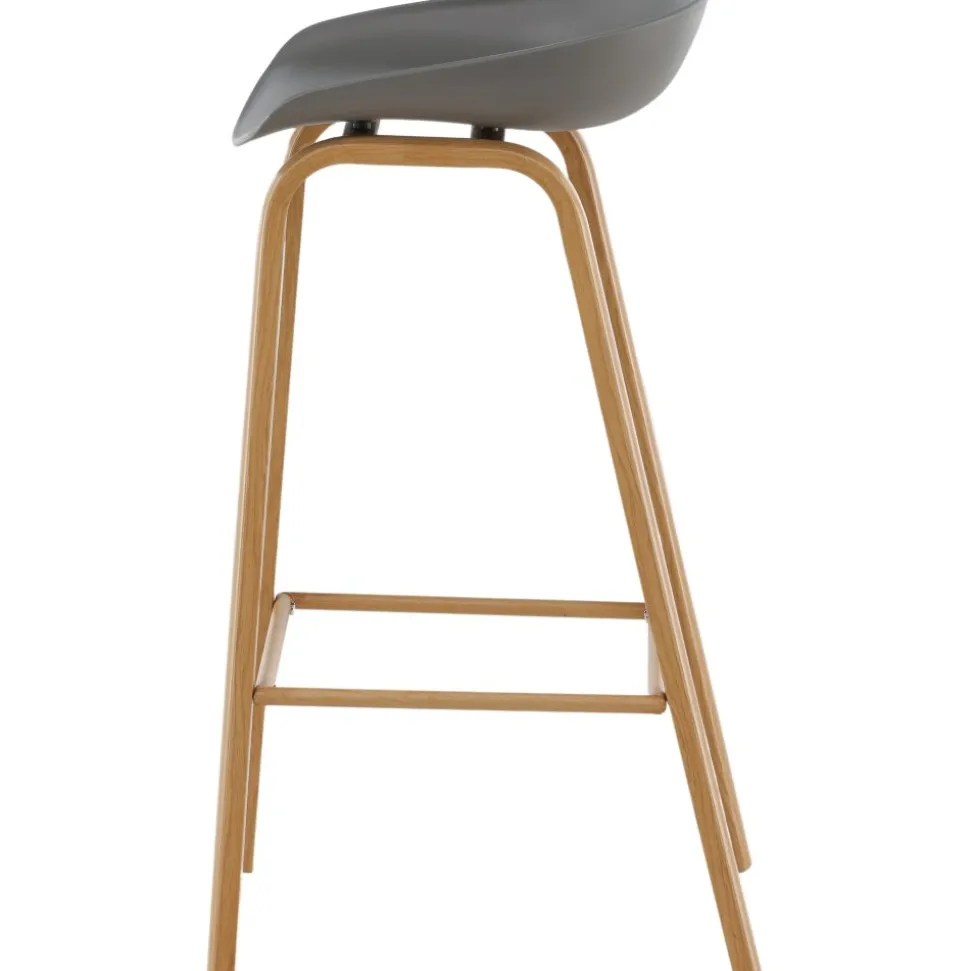 Decatur barstol - Grå