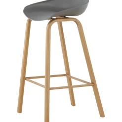 Decatur barstol - Grå