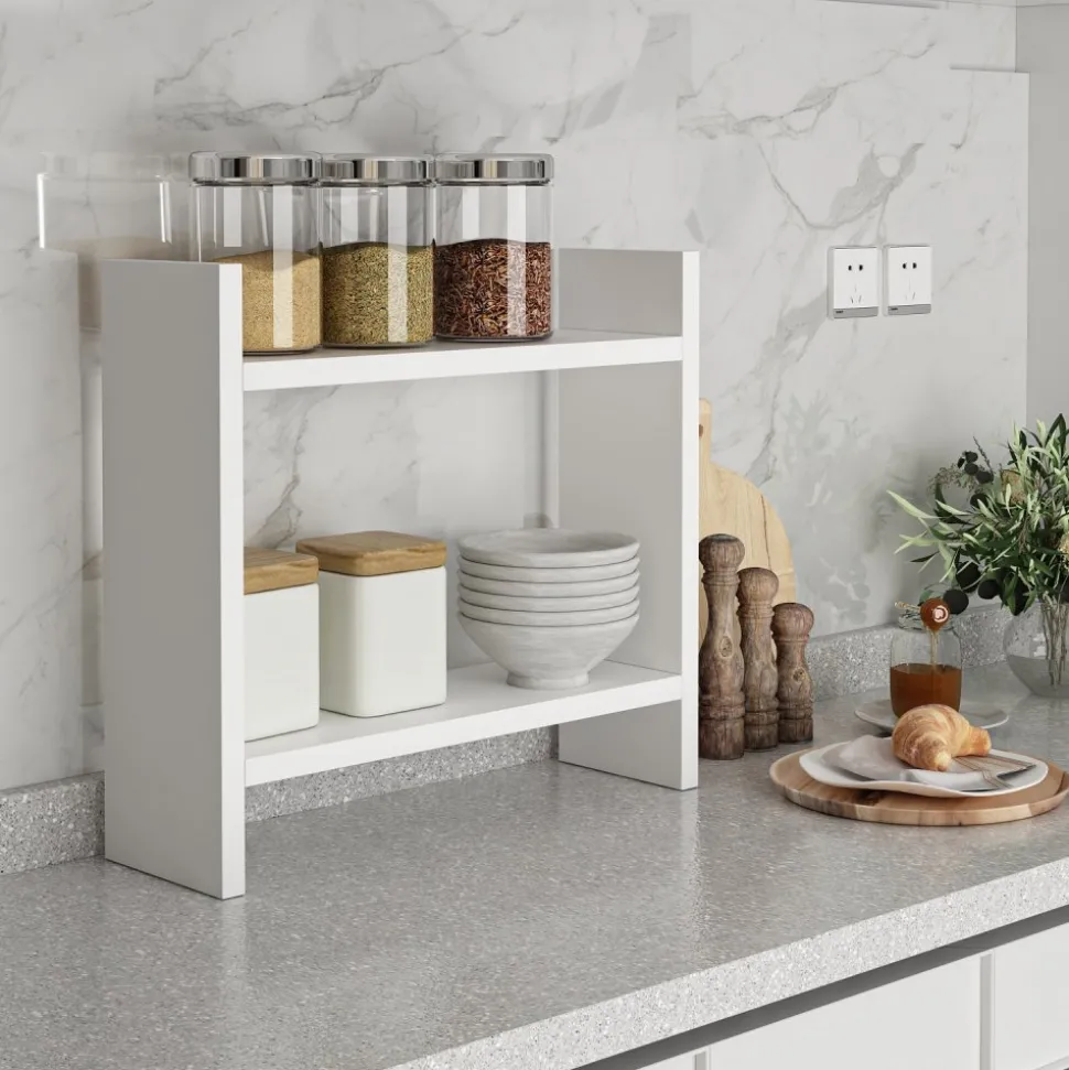 Denver kökshylla - Vit