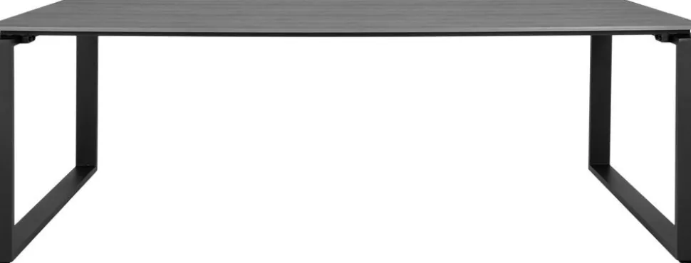 Denver matbord - Grå/svart - 220x100 cm + Textilrengöring för möbler