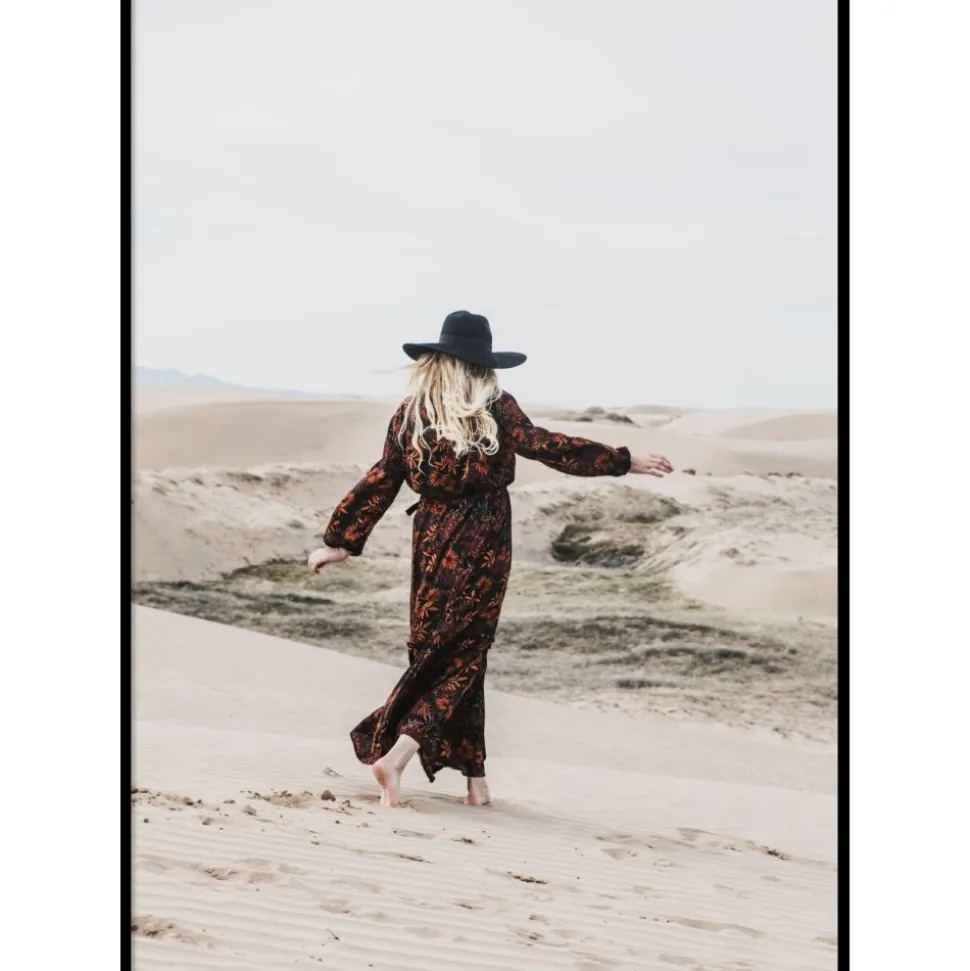 DESERT WOMAN - Poster 50x70 cm