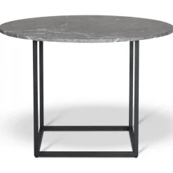 Dexter runt matbord i marmor Ø120 cm - Grå Betano marmorsten