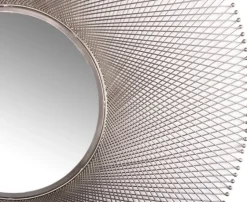 Diamonds spegel Ø114 cm + Glas och Kristallrengöring