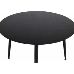 Dipp matbord 115 cm - Svart