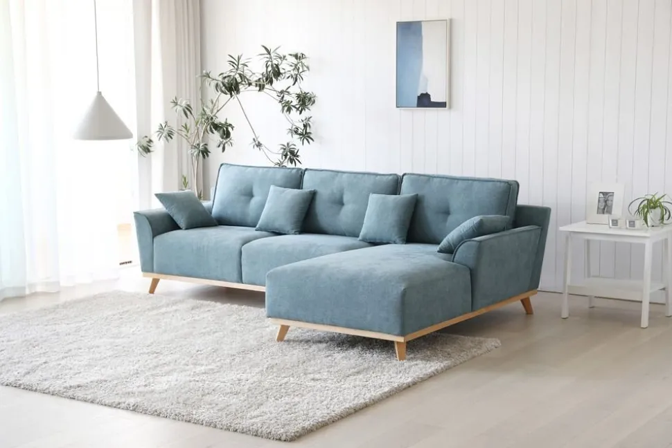 Divansoffa 267 cm lång - Classic + Textilrengöring för möbler