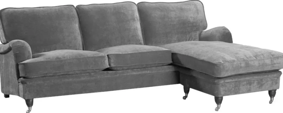 Divansoffa Howard - 230x160 cm + Möbeltassar