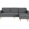 Divansoffa vändbar grå - Firenze