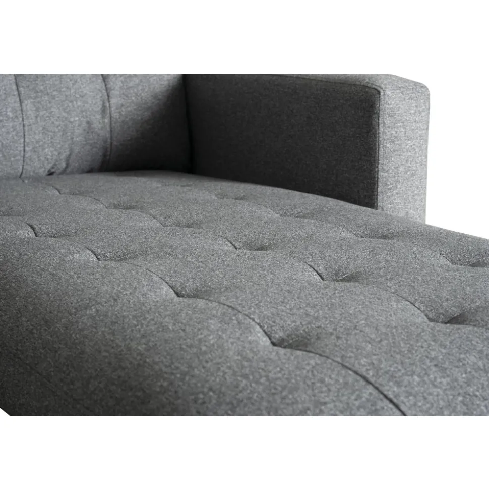 Divansoffa vändbar grå - Firenze