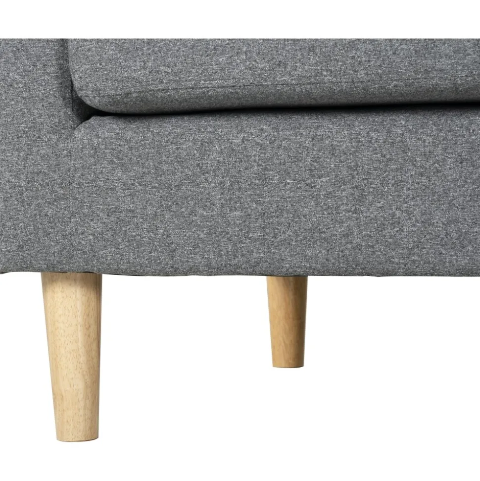 Divansoffa vändbar grå - Firenze