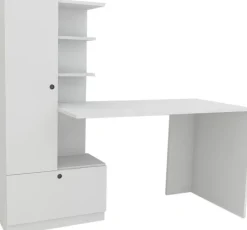 Domingos skrivbord 120x61,8 cm - Vit