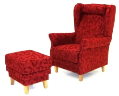 Dora fåtölj - Valfri Färg! + Möbeltassar