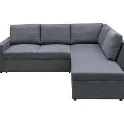 Dream hörnsoffa bäddsoffa med förvaring - Mörkgrå