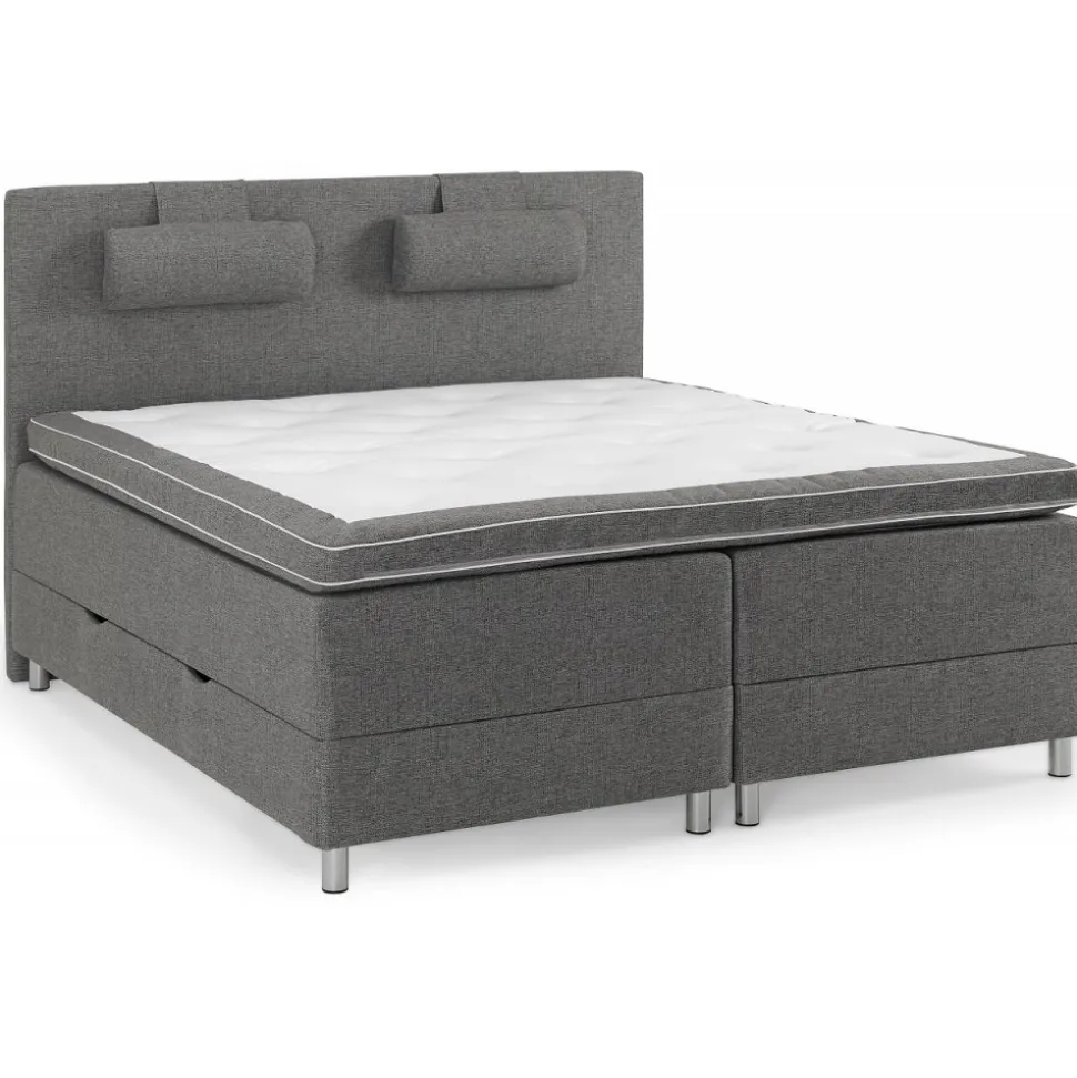 Dubbelsäng Accent 180 cm - Grå
