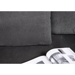 Durham 3-sits soffa - Mörkgrå