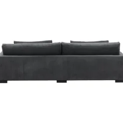 Durham 3-sits soffa - Mörkgrå