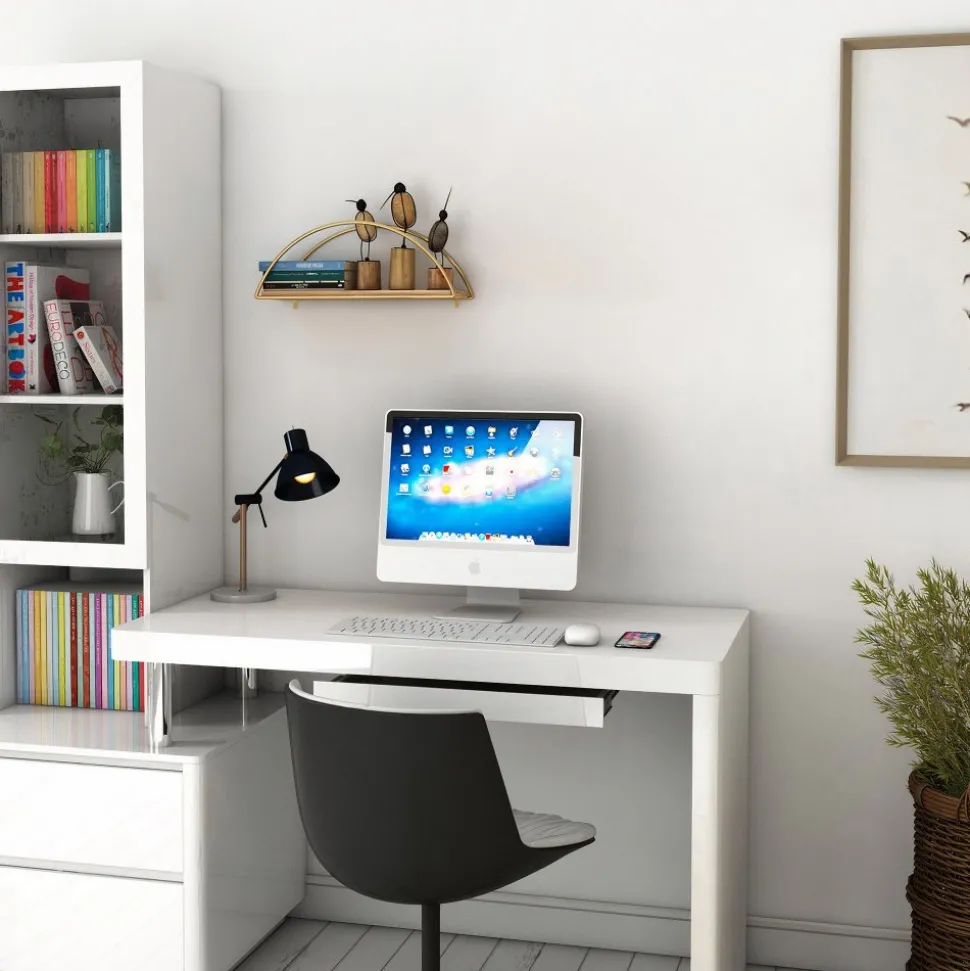 Duvar vägghylla - Guld/brun