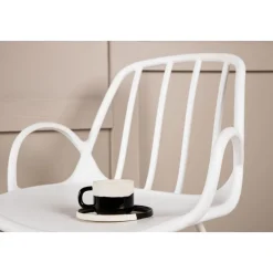 Dyrön matstol - Vit