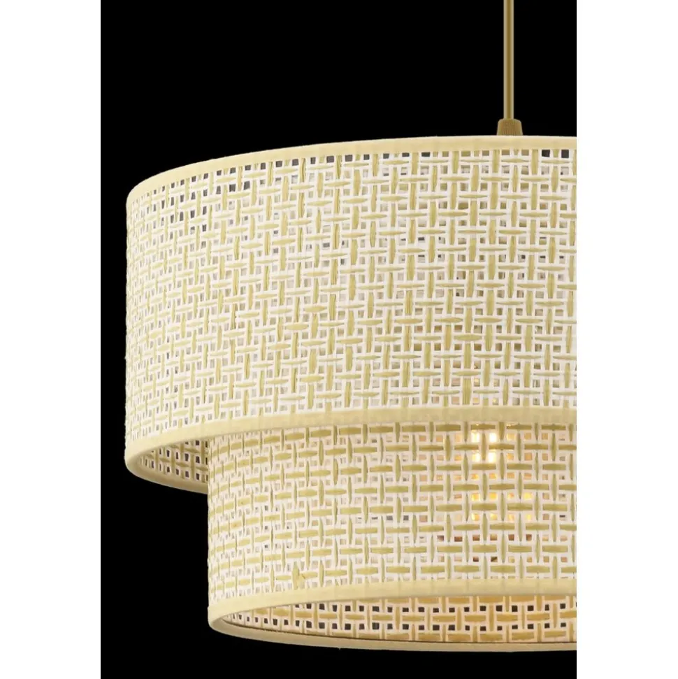 Echo taklampa - Cream