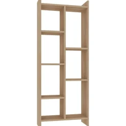 Eden bokhylla i ek höjd 160 cm