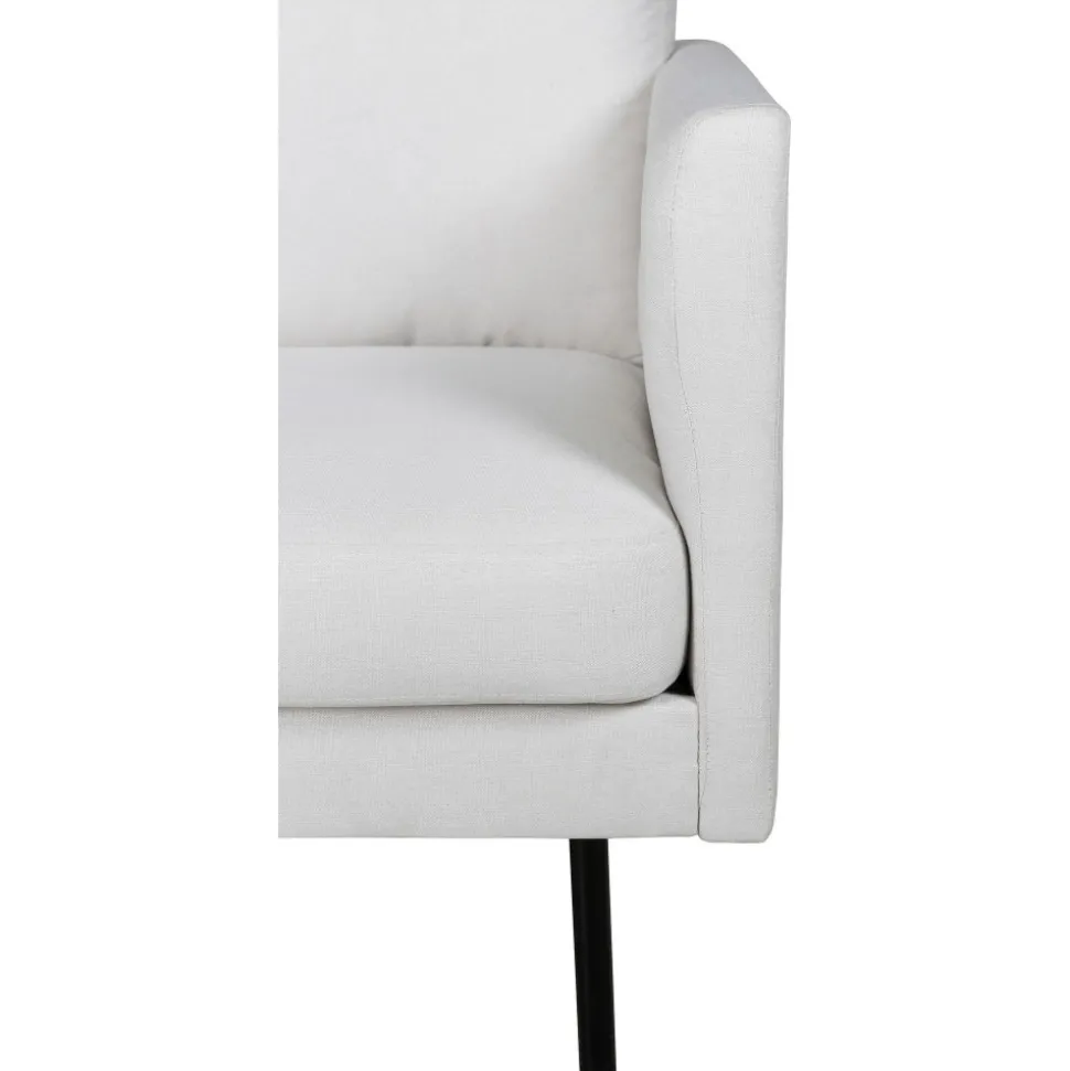 Eden fåtölj - Ljus beige tyg