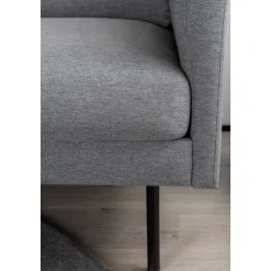 Eden fåtölj - Stålgrå tyg