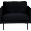 Eden fåtölj - Svart sammet