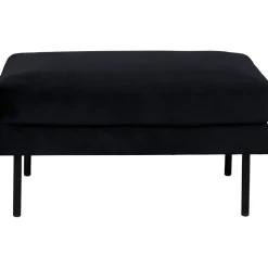 Eden sittpuff - Svart sammet