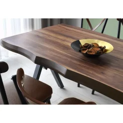 Efor matbord 140 cm - Valnöt