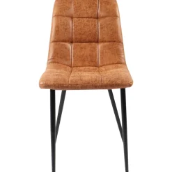 Eksjö stol i Cognac microfiber