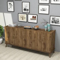 Elegante skänk - Valnöt