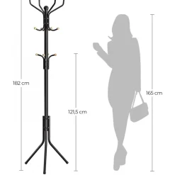 Ellinore klädhängare - Svart