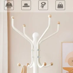 Ellinore klädhängare - Vit