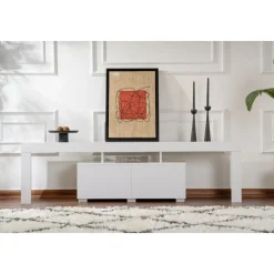 Enclave TV-bänk - Naturvit