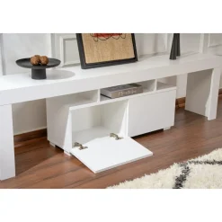 Enclave TV-bänk - Naturvit