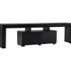 Enclave TV-bänk - Svart trä