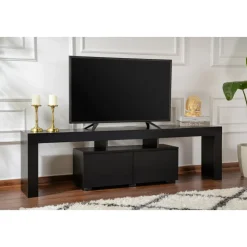 Enclave TV-bänk - Svart trä