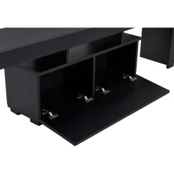 Enclave TV-bänk - Svart trä